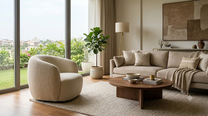 10 Best Bouclé Accent Chairs for Modern Indian Homes