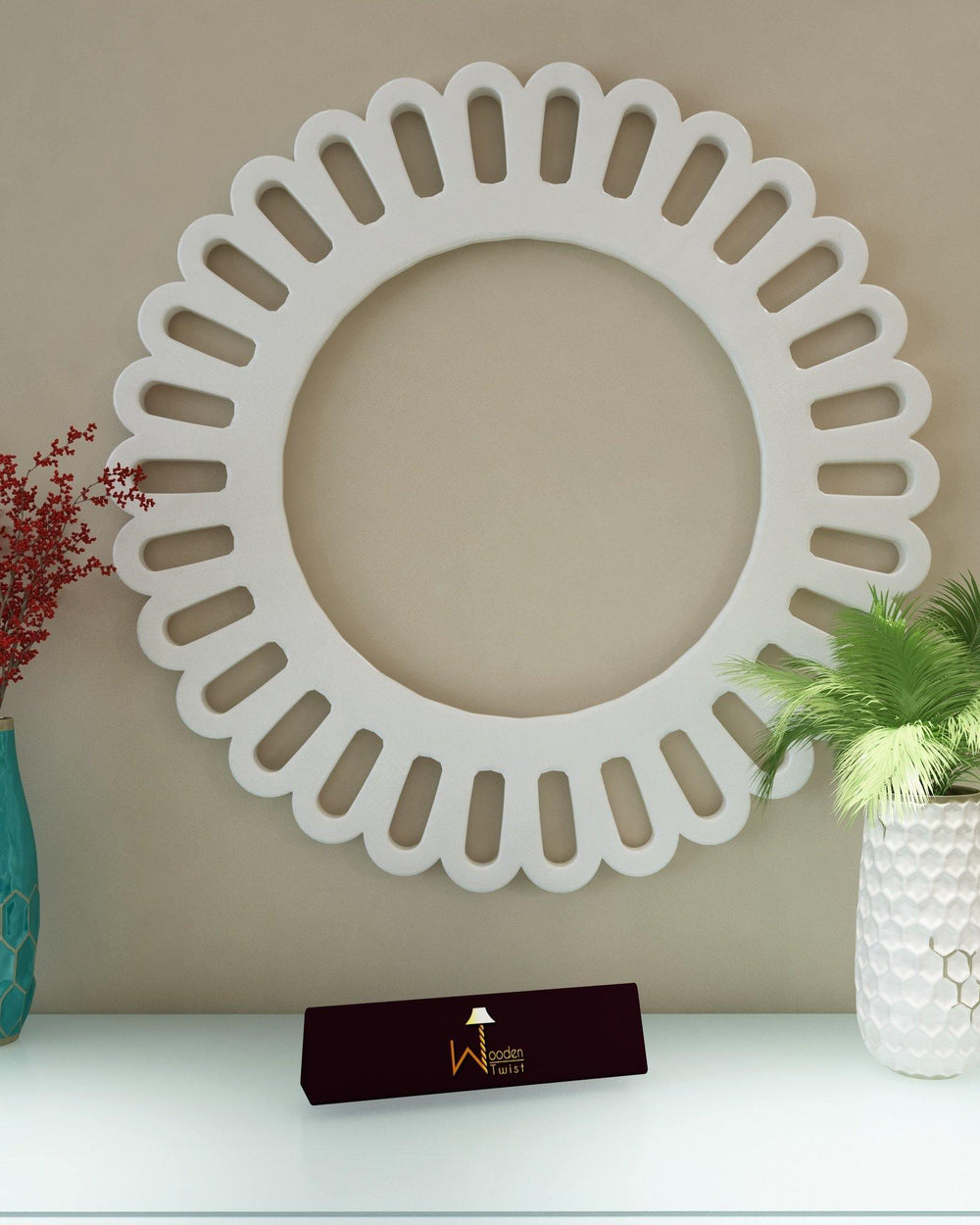 Round wall panel