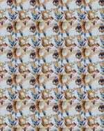 Velours Printed Velvet Fabric - Beige