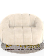 Collin Modern Oval Shape Single Seater Sofa