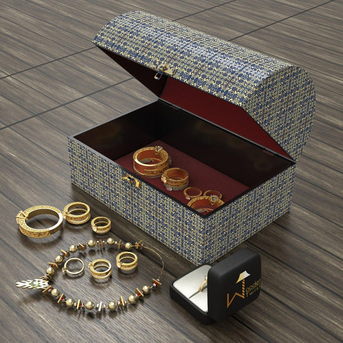 wooden jewellery box