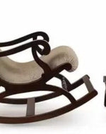 Rocking Chair with Foot Rest ( Walnut )