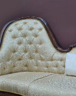 Céleste Wooden Couch for Home & Office Chaise Lounge Settee