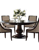 Wooden Hand Carved Dining Table Set With 4 Chair (Teak Wood)