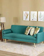 Modern Jolene 3 Seater Sofa Cum Bed For Living Room (With 2 Pillows)