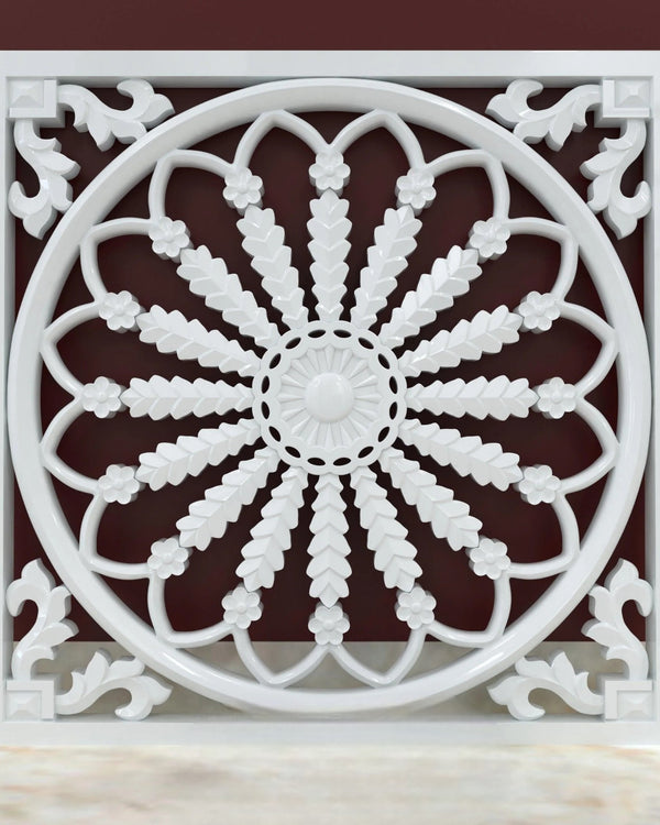 Premium Wood Hand Carved Wall Panel