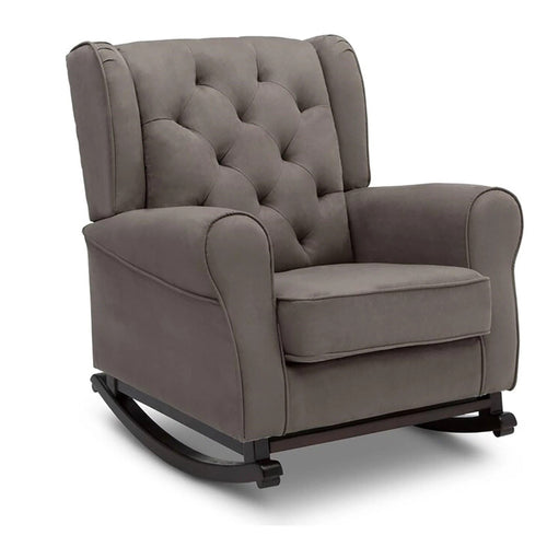 Emma Wooden Rocking Chair (Graphite)