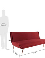 Madera 3 Seater Sofa Cum Bed For Living Room