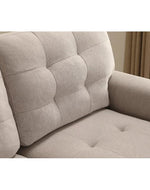 Modern 5 Seater L-Shape Sofa Cum Bed with Comfort Cushion RHS