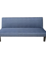 Bloomart Penny 3-Seater Sofa Cum Bed Space-Saving Convertible Sofa for Living Room (Navy Blue)