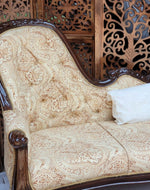 Céleste Wooden Couch for Home & Office Chaise Lounge Settee
