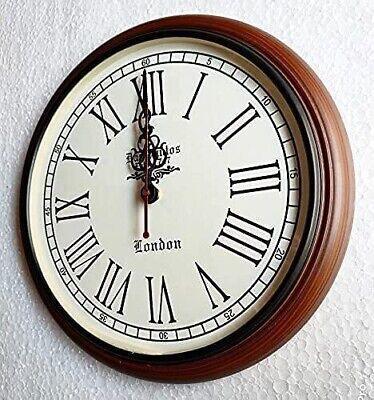 Nautical Wooden Wall Clock Vintage Style Home Decor Watch - Bloomart