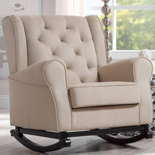 Emma Rocking Chair (Beige)