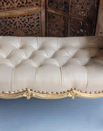 Montérno Sheesham Wood 2 Seater Bench Couch