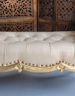 Montérno Sheesham Wood 2 Seater Bench Couch