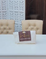 Elegant Teak Wood 6 Seater Dining Set with Bench (Pure White)
