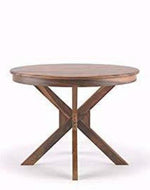 Round Dining Table with Seater 4 Chair And One Table (Teak Wood)