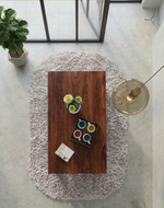 Handmade Solid Wood 2 Drawer & Top Storage Coffee Table