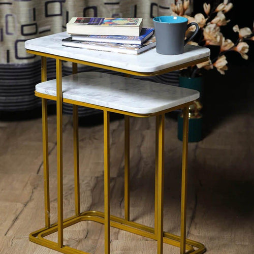 Living room nesting tables