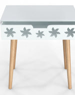 Estrella Wooden Bedside Table With Storage Drawer Nightstand