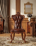 Royal Dinning Chair With Double Carved (Teak Wood)
