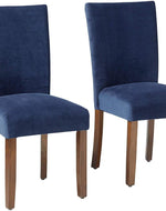 Trendy Accent Dining Chair in Velvet (Set of 2)