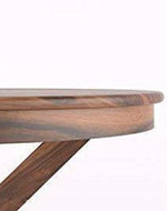 Round Dining Table with Seater 4 Chair And One Table (Teak Wood)