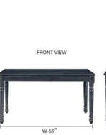 Hand Carved Compact Design 6 Seater Dining Set with 1 Bench