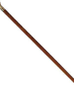 Antique Brass Design Head Handle Vintage Style Wooden Walking Cane Stick - Bloomart