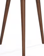 Bloomart Oslo Foldable Round Side Table Rustic Scandinavian Design for Bohemian Home Decor