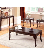 Wooden Hand Carved Beautiful Designs Royal Decor Coffee Table Set (Teak Wood) - Bloomart
