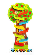 Squirrel Taxiway Kids Educational Toy Car Taxi Wooden Toy - Bloomart