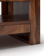 Moderna Wooden Handmade Solid Sheesham Wood Coffee Table