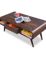 Decoración Wooden Handmade Solid Sheesham Wood Coffee Table