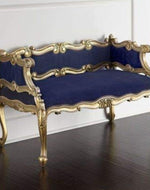Hand Carved Teak Wood Bench