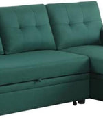 L-Shape Sectional Sleeper Sofa Cum Bed 5 Seater