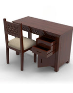 Forte Study Table & Chair Crafted in Premium Teak Wood
