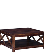 Aesthetic Wooden Handmade Solid Sheesham Wood Coffee Table
