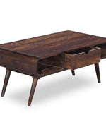 Decoración Wooden Handmade Solid Sheesham Wood Coffee Table