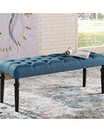 Upholstered Bench 2 Seater Sofa Bench, Footstool