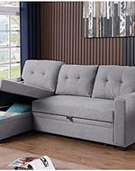 L-Shape Sectional Sleeper Sofa Cum Bed 5 Seater