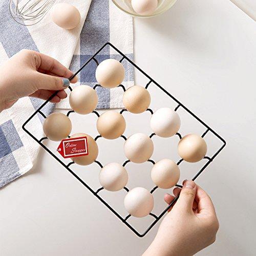 Hierro Iron Egg Holder Tray