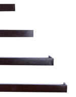Wooden Rectangular Floating Wall Shelves set of 4