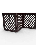 Wooden Portable Safety Pet Fence Gate Partition For Kids (3 Panel)