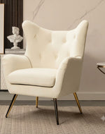 Bloomart Wingback Accent Chair | Modern Upholstered Single Seater