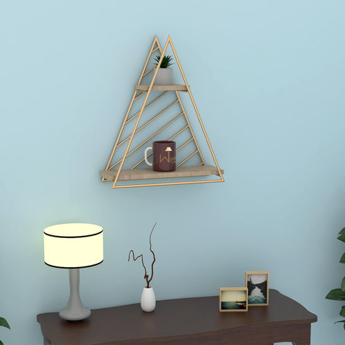 2 tier wall shelf
