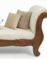 Bloomart Magnifico Handmade Sheesham Wood Sofa Couch, Durable and Elegant for Modern Living Room