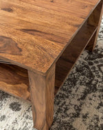 Classic Wooden Handmade Solid Sheesham Wood Coffee Table