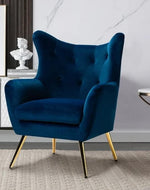 Bloomart Wingback Accent Chair | Modern Upholstered Single Seater