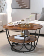 Bloomart Modern Round Coffee Table 